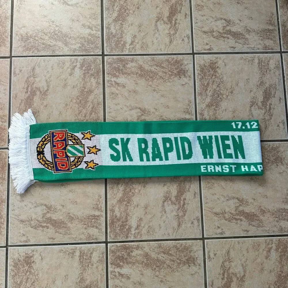 Celtics Football Club Soccer‎ Scarf 2009 Ernst Happel Stadium Green White